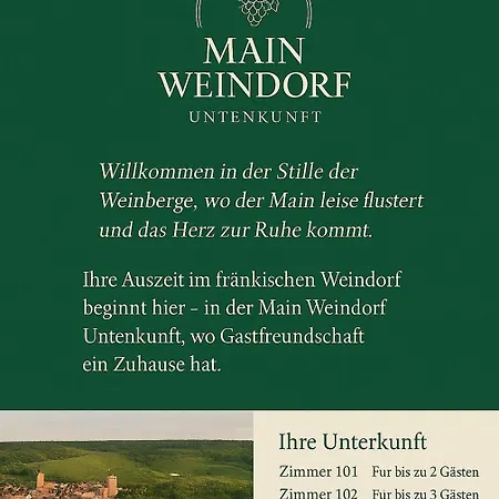 Apartment Main Weindorf